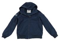 Tmavomodrá softshellová bunda s kapucí C&A