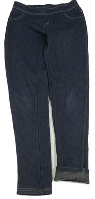 Tmavomodré zateplené tregíny C&A