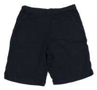 Tmavomodré bavlněné kraťasy Yigga