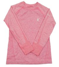 Růžové melírované spodní funkční triko Kaytan