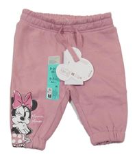 Nové - Starorůžové tepláky s Minnie Primark