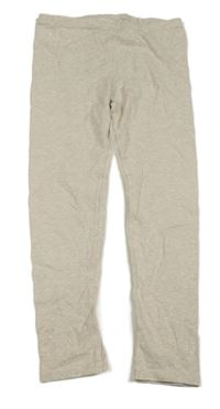 Smetanové melírované třpytivé legíny H&M