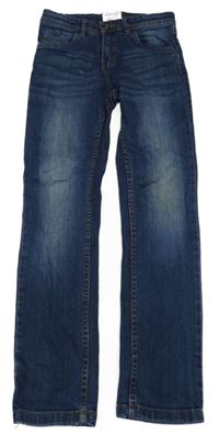 Tmavomodré skinny rifle Alive