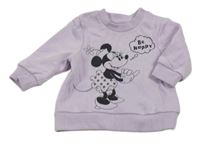 Lila mikina s Minnie Primark