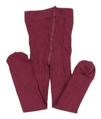 Fuchsiové punčocháče H&M