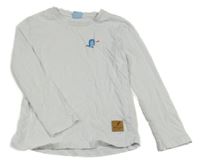 Bílé triko s dinem 