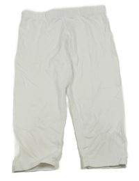 Bílé crop legíny Alive