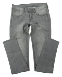 Šedé skinny rifle H&M