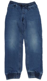 Modré teplákové cuff rifle Pepperts