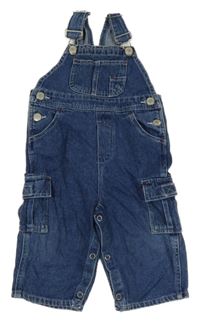 Modré laclové cargo rifle 