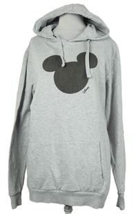 Dámská šedá mikina s Minnie a kapucí Disney 