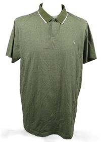 Pánské khaki polo tričko Very 