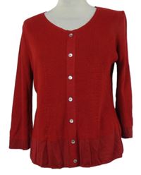 Dámský červený svetr M&S