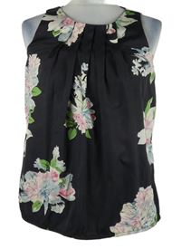 Dámská černá květovaná halenka Vero Moda 
