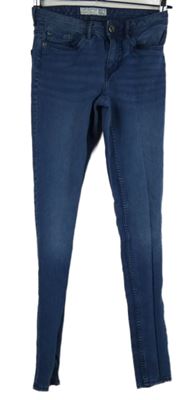 Dámské modré skinny rifle 