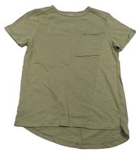 Khaki tričko s kapsou Nutmeg