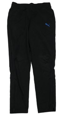 Černé sportovní kalhoty s logem zn. Puma