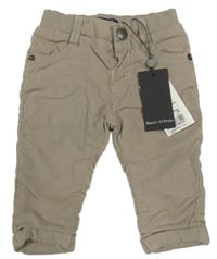 Nové - Světlešedé podšité manšestráky Marc O´ Polo