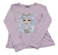 Lila triko s LOL Surprise 