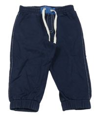 Tmavomodré lehké tepláky