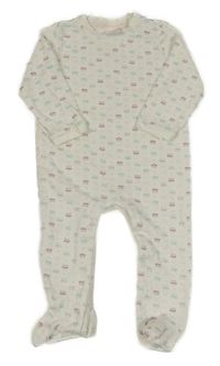 Bílý overal s kočkami Impidimpi