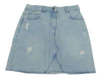 Světlemodrá riflová sukně Matalan