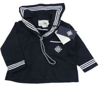 Nové - Tmavomodro-bílý kostým - námořník - kapitán