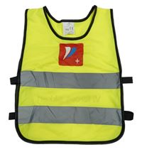 Neonově žlutá bezpečnostní reflexní vesta