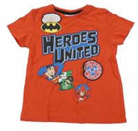 Červené tričko se Superhrdiny 