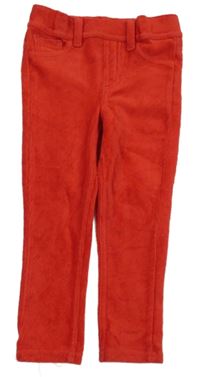 Červené žebrované tregíny 