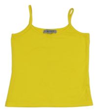 Žlutý crop top 