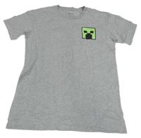 Šedé tričko Minecraft Jack & Co.
