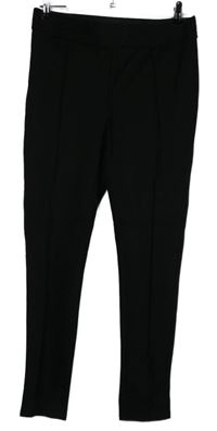 Dámské černé legíny s puky Janina