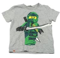 Šedé tričko - Lego Ninjago H&M