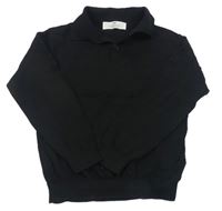 Černý svetr s límečkem H&M