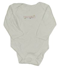 Bílé body s nápisem M&S