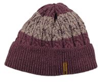 Vínovo-růžová melírovaná čepice Trespass