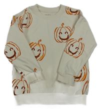 Smetanová mikina s dýněmi Nutmeg