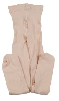 Světlerůžové punčocháče H&M