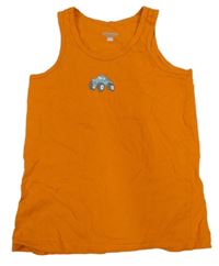 Oranžové tílko s monster truckem Lc waikiki 
