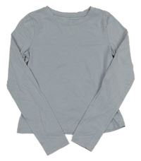 Světlemodré crop triko H&M