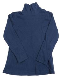 Tmavomodré triko s rolákem H&M