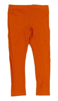 Oranžové legíny zn. Tchibo