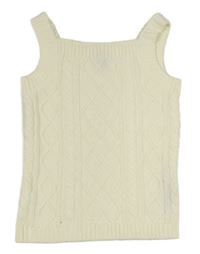 Smetanový vzorovaný svetrový top Primark