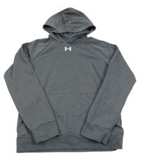Šedá funkční mikina s kapucí Under Armour