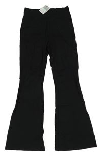 Nové - Černé flare legíny Primark