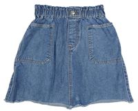 Modrá riflová sukně George 