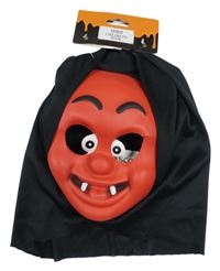 Nové - Kostým - Černá halloweenská kukla Tesco