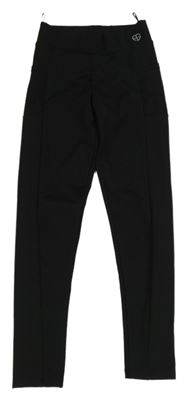 Černé sportovní legíny se srdíčkem C&A