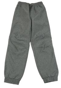 Šedé melírované softshellové kalhoty Y.F.K.